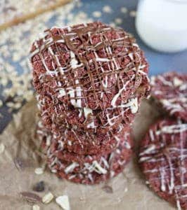 Triple Chocolate Beet Cookies
