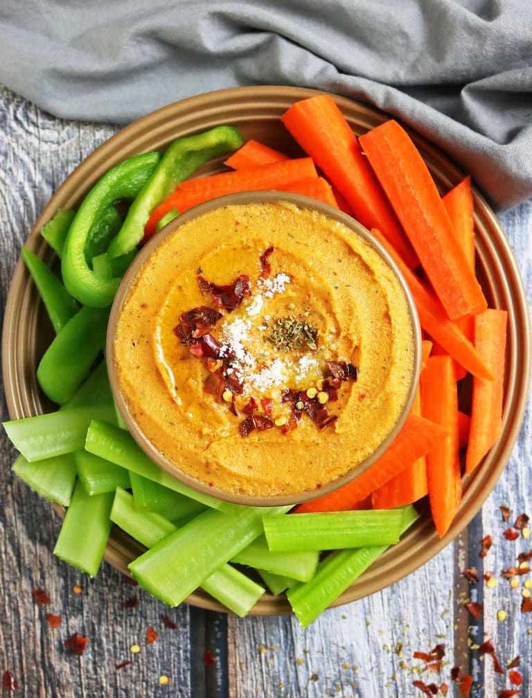 Easy Pizza Hummus