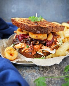 Sweet Spicy Chicken Fries Sandwich